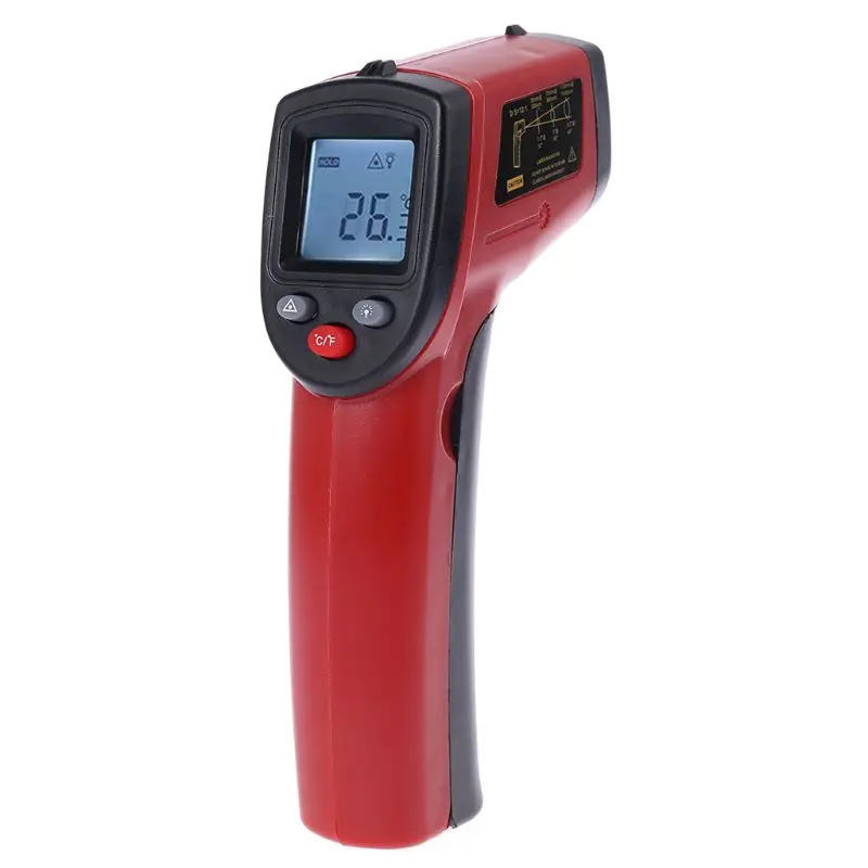 ดิจิตอล Gm320เครื่องวัดอุณหภูมิอินฟราเรด Non Contact เครื่องวัดอุณหภูมิอินฟราเรดอุตสาหกรรม Pyrometer IR Point-50 ~ 380