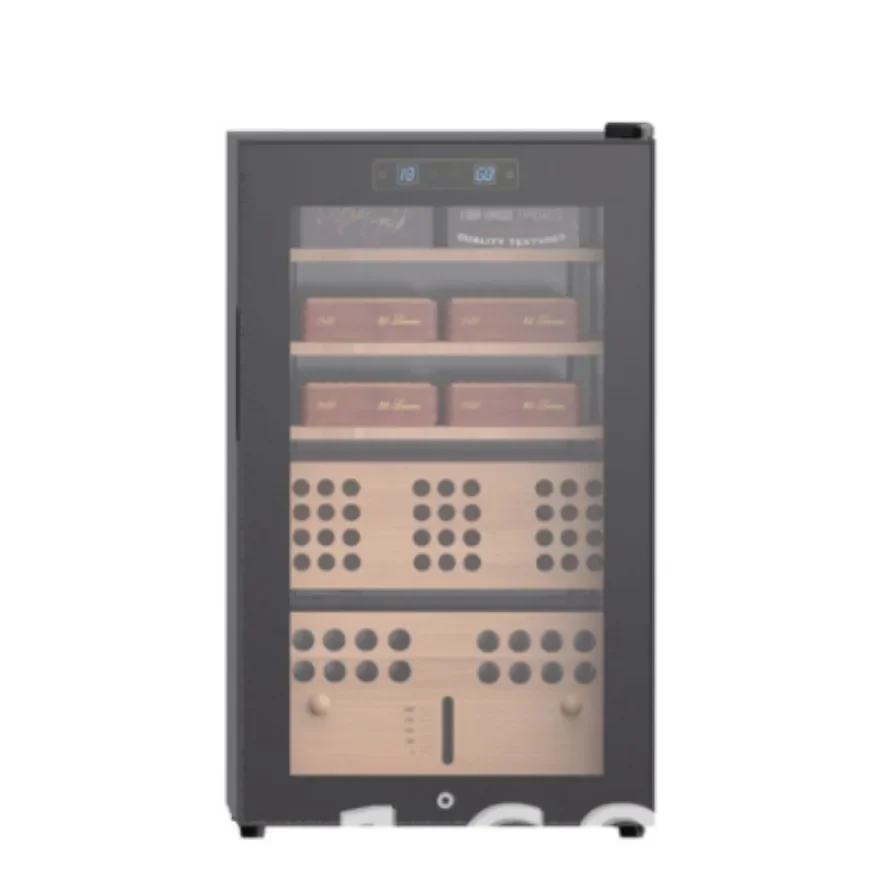 TAO Compressor air-cooled cigar cabinet constant temperature and humidity cigar maintenance cabinet cedar wood humidity control