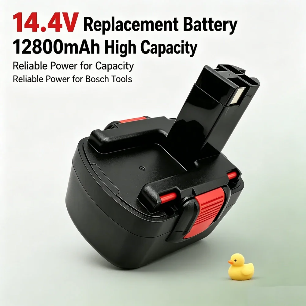 12800mAh 14.4V For Bosch BAT038 BAT040 BAT140 PSR14.4V E-2 GSR14.4V GDS35614 BAT041 Bottool Electric Tool Battery