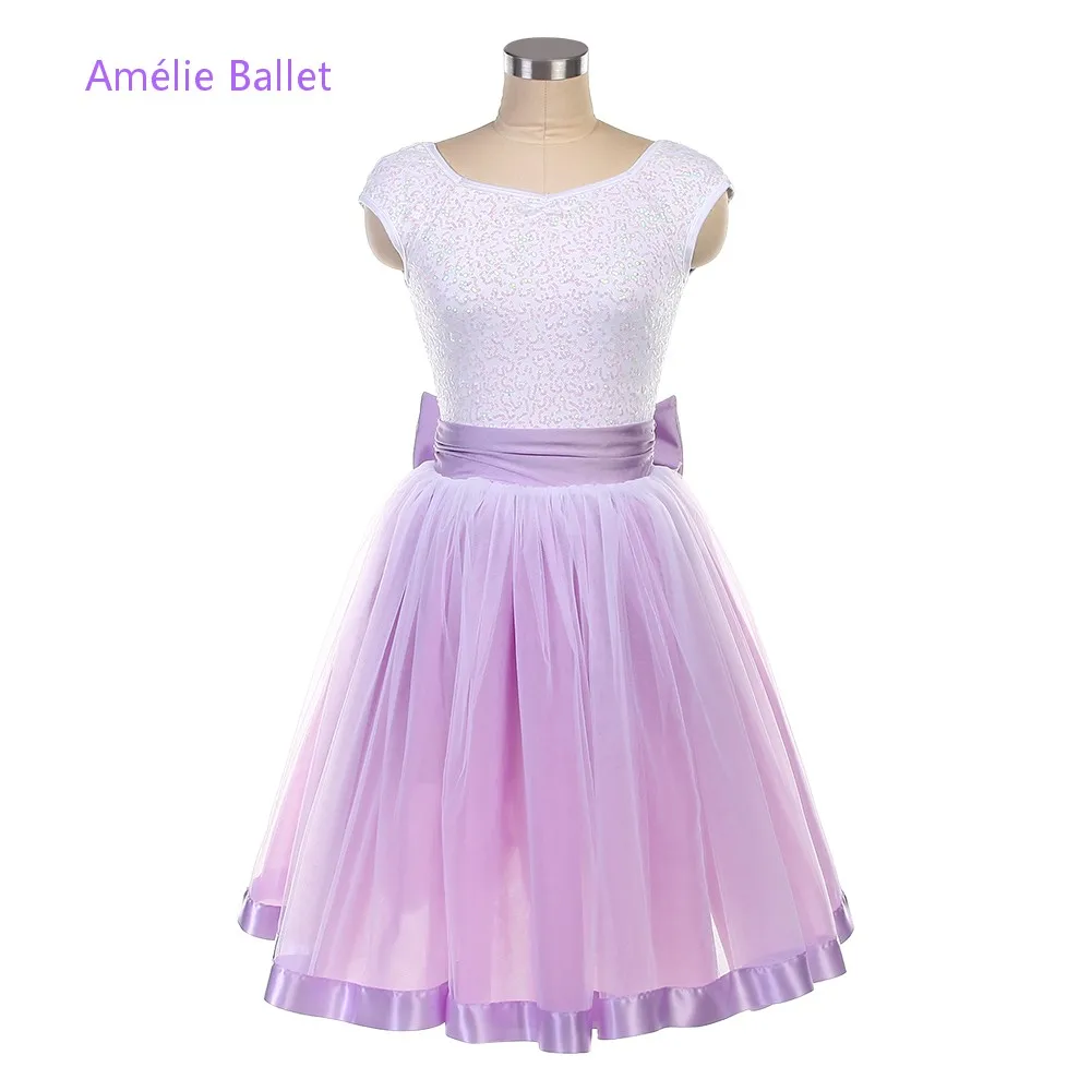 26020-white-sequin-spandex-top-bodice-with-lilac-soft-tulle-tutu-skirts-adult-girls-lyrical-contemporary-ballet-costumes