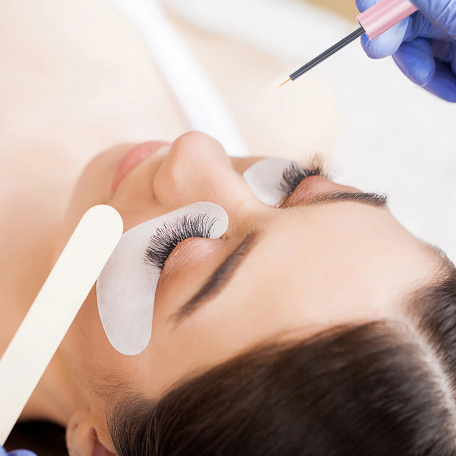 Augenbrauenwachstum Schnelle Wimpern Augenbrauenwachstumsserum Booster Aluminium Tube Enhancer Lange dickere Wimpern Augenbrauen Make-up-Versorgung