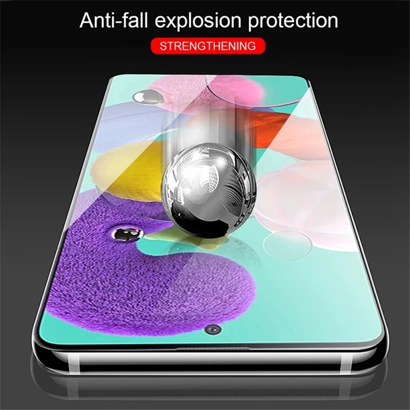 3 Piezas Vidrio Templado 9D para Samsung Galaxy A57 A37 A55 A56 A17 5G A36 A26 A16 A35 A54 A15 A34 A14 A53 A33 A13 Protector de Pantalla 9H 4