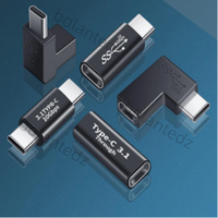USB C Adapter,USB C Type C Male-to-Female Adapter, USB-C USB 3.1 Type-C Expansion Adapter for laptops, Tablets and Mobile Phones