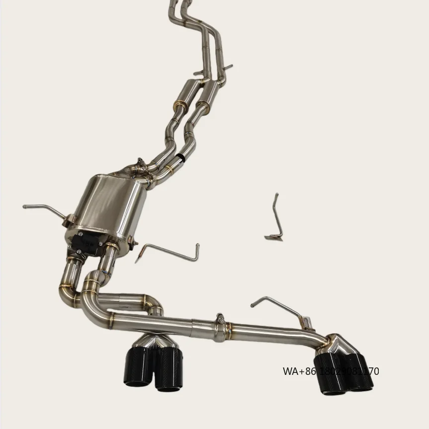 Automotive Exhaust System for  335 E46 2.5 Stainless Steel Exhaust Pipe Muffler Catback Exhaust