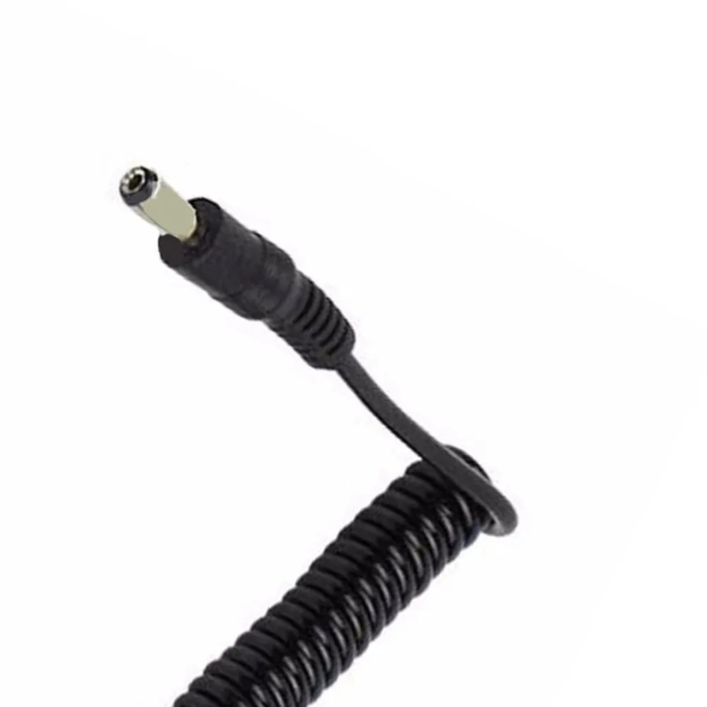 12V Spring Loaded Car For Charger Cable 1.5m Extendable-Power Cord With 2.5x5.5mm For Walkie For Talkie Radio Vehicle Adapter
