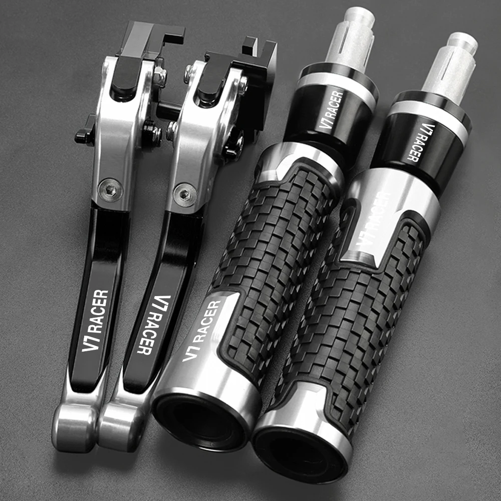 

Motorcycle For MOTO GUZZI V7RaceR V7 RaceR 2011-2015 2014 2013 2012 Adjustable Brake Clutch Levers Handlebar Handle Grip Ends