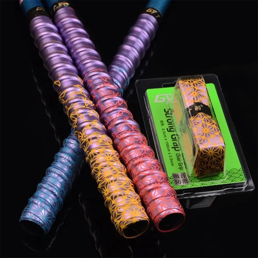 Squash Racket Waterproof Badminton Grip Tape Tennis Overgrips Fishing Rod Wrapping Belt Lengthened Fishing Accessories