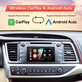 適用於豐田 Touch2 Entune2.0 Highlander Auris Sienna Prius Yaris Camry Corolla Avensis RAV4 的無線 CarPlay Android Auto 解碼器 10 最佳銷售 Auris CarPlay - №5