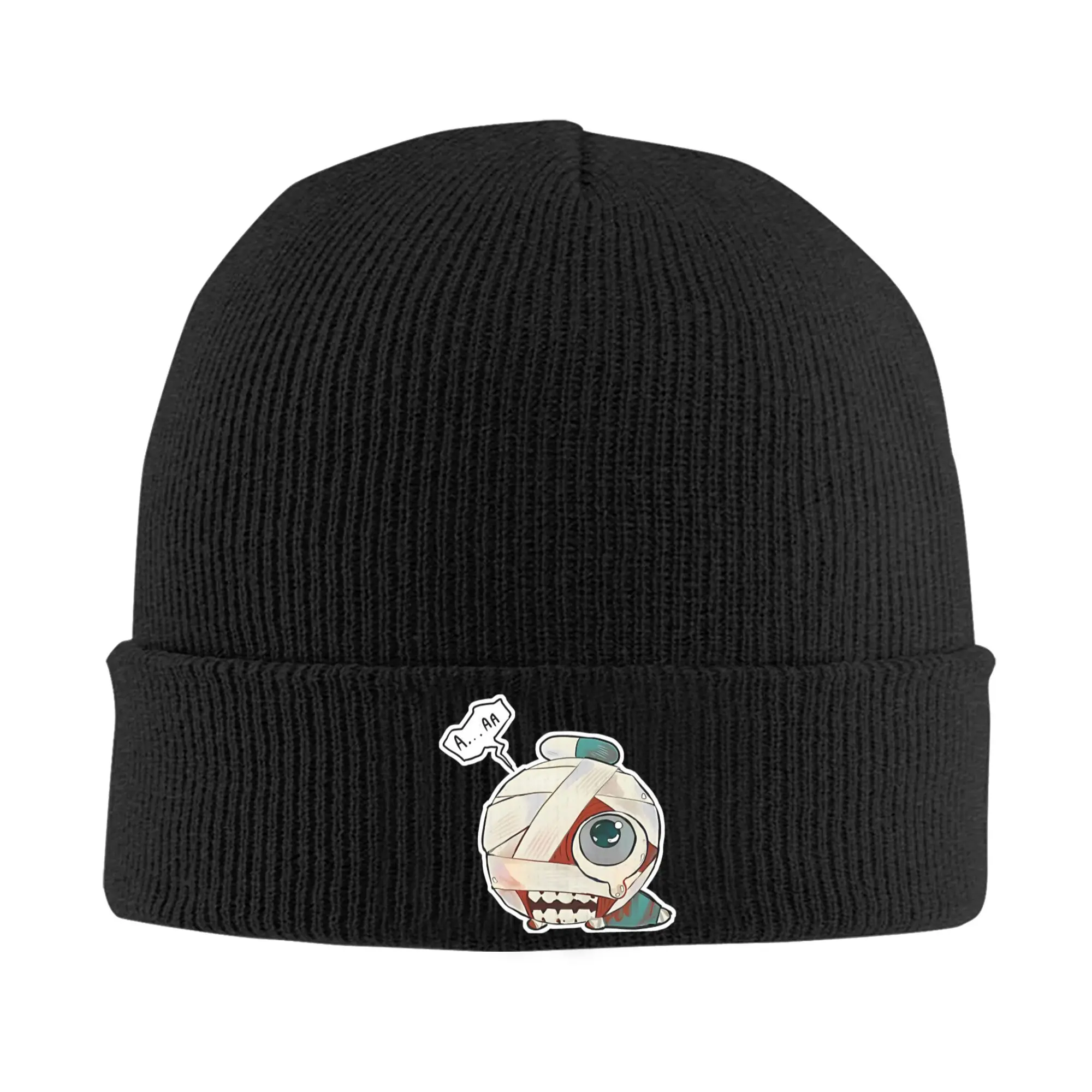 Captain Curly Mouthwashing  Hat Autumn Winter Beanies New Horror Adventure Caps Men Women Acrylic Knitted Hat