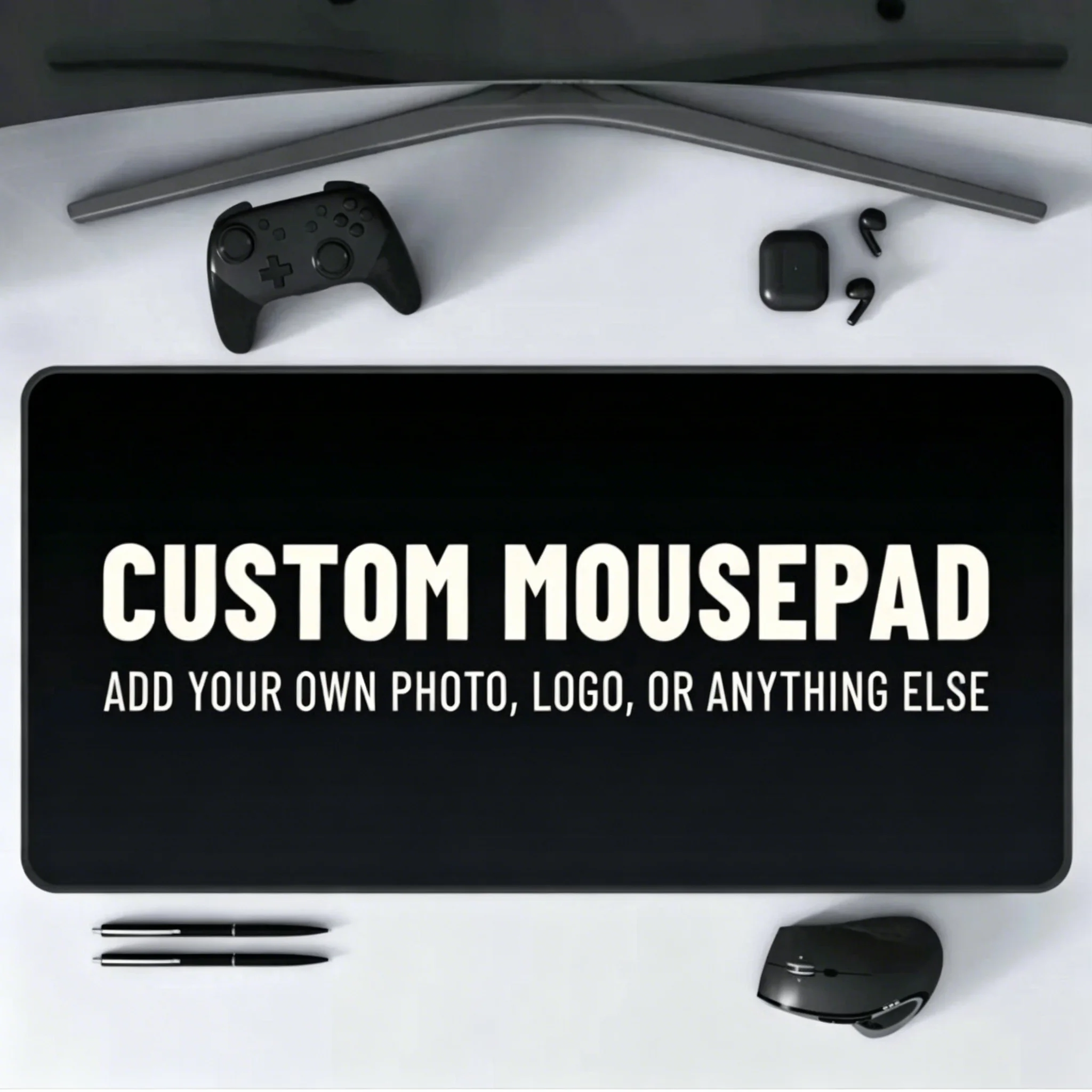 

Custom Mouse Pad - Personalized Your Photo/Logo/Design, All Sizes Available, Non-slip Rubber Base Desk Mat