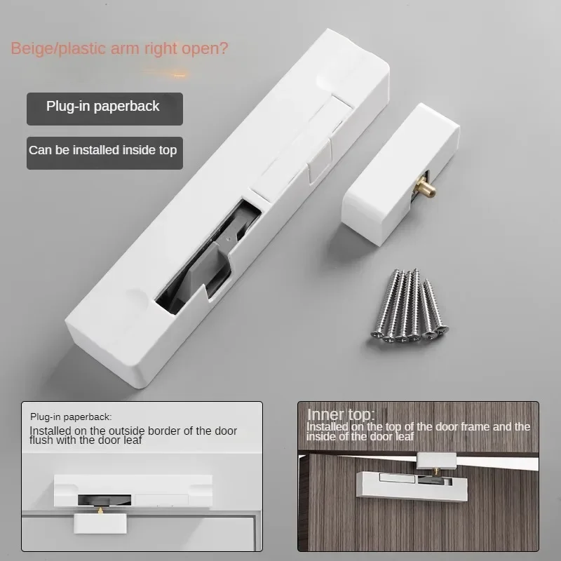 Door Closer Stopper Automatic Closer Lockpestillo Puerta Porta Retratil Closingtope De Ferme Porte Automatique Home Improvement