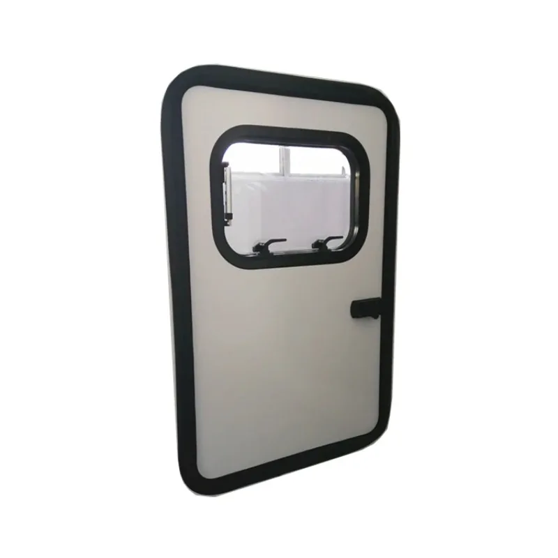 2021 Vendite calde più vendute Porta camper per roulotte con serratura a punto singolo in lega di alluminio laterale per auto