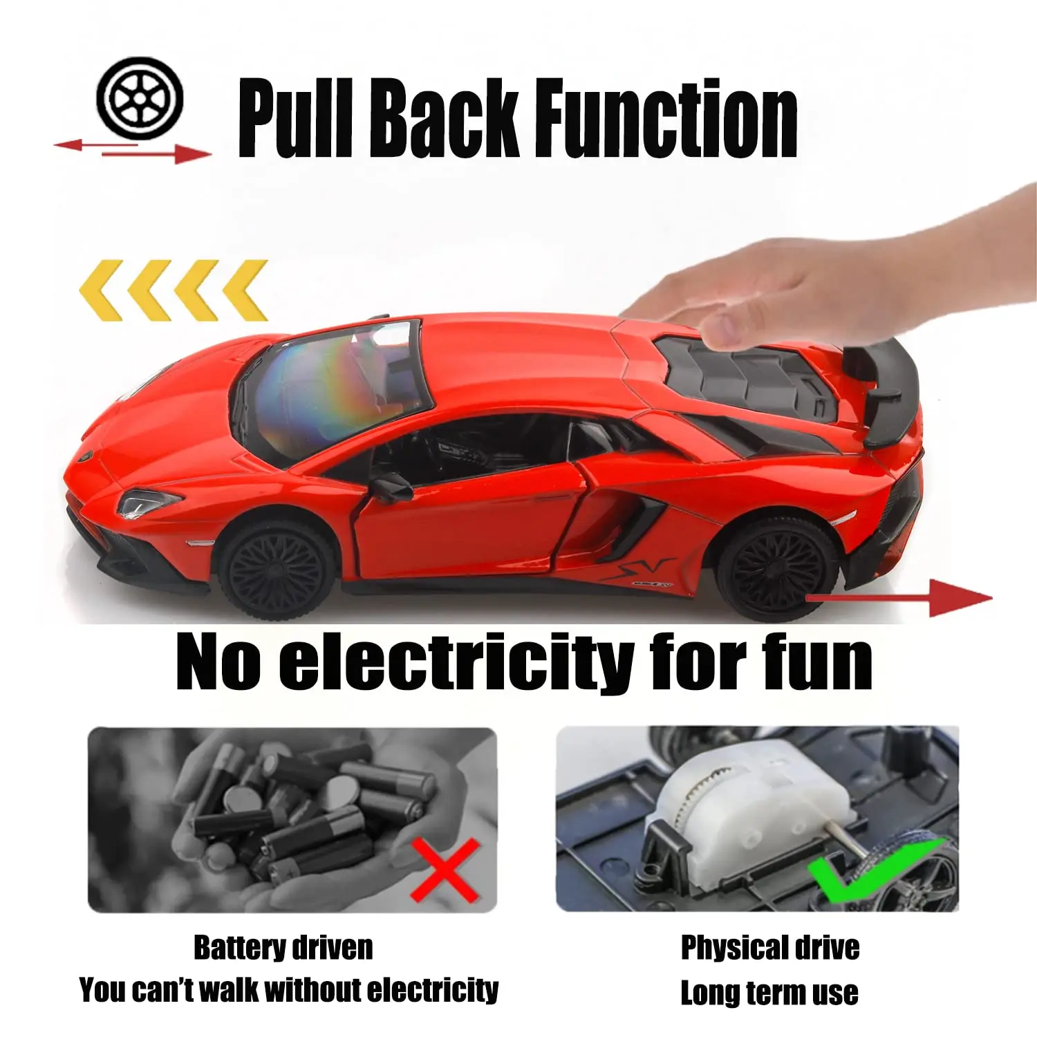

1/36 Lamborghini Toy Car Model Super Sport Race Vehicles Diecast Simulation Metal Miniature Pull Back Collection Gift Kid Boys