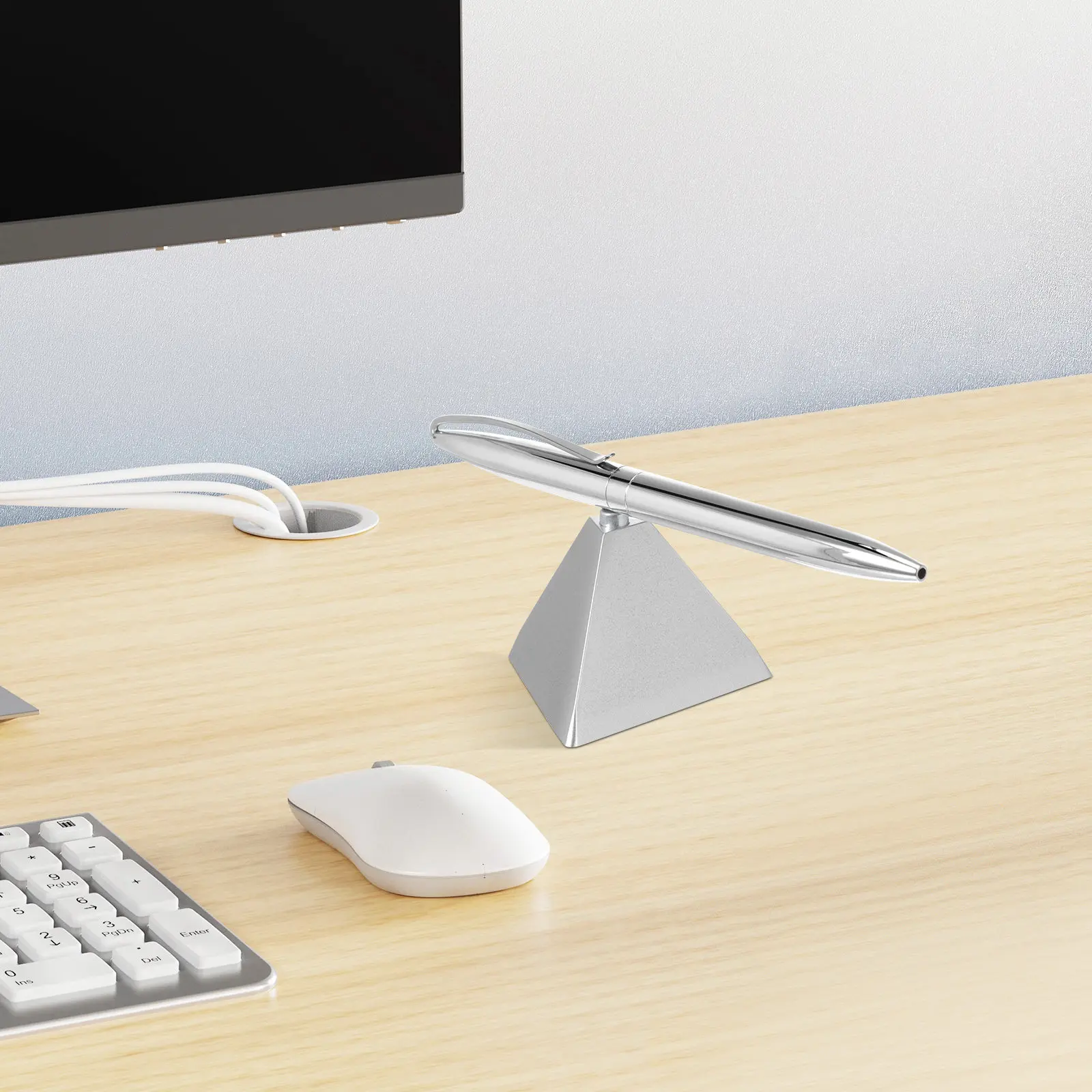 Stylish Business Pen Set with Magnetic Desktop Base Luxury Writing Pens for Men Cool Office Accessories Executive Gift