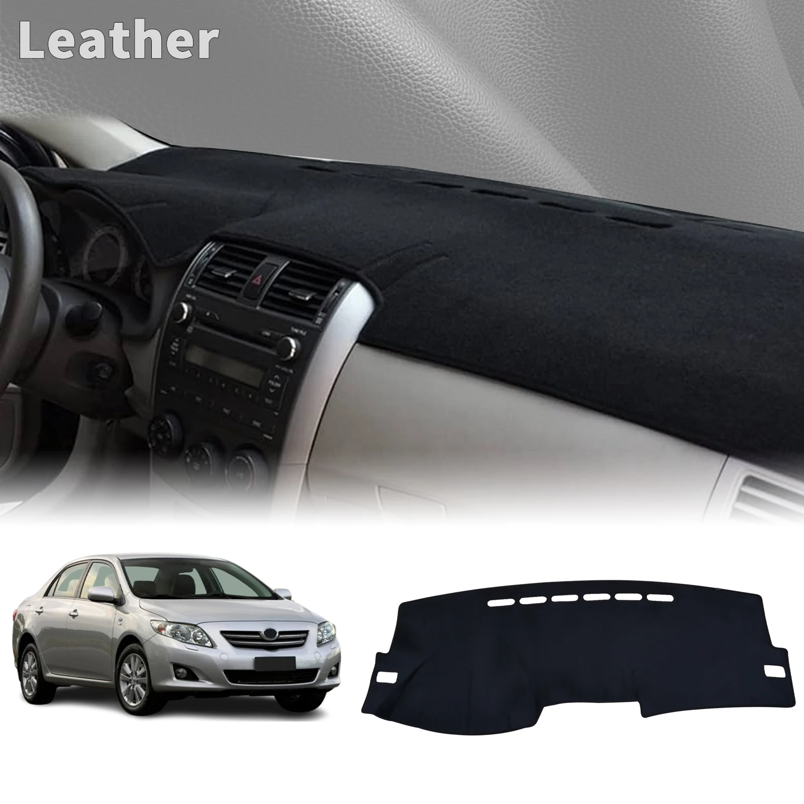 

fit for Toyota Corolla 2007 2008 2009 2010-2013 Car Dashmat Dashboard Cover Pad DashMat Sunshade Protective Carpet Accessories