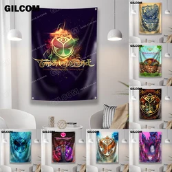 Tomorrowland Flag Belgium Electronic Music Festival EDM Enthusiasts Tapestry For Party Banner Table Wall Decoration Room Home