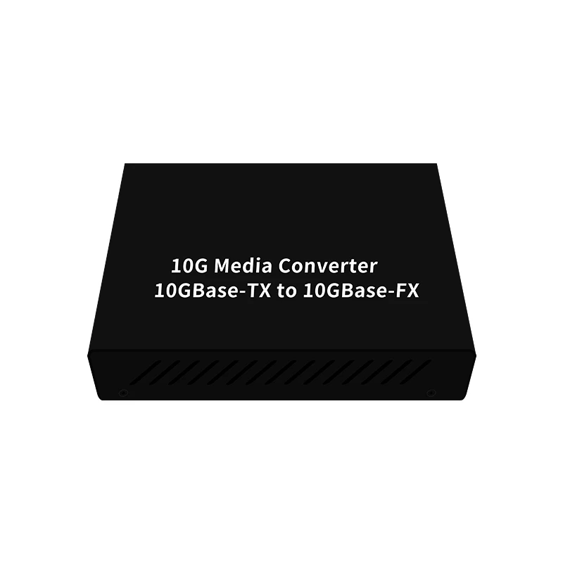 NuFiber NF-C10G-SFP OEM 10G SFP to RJ45 Optical Media Converter 1.25G/2.5G/5G DC12V for FTTH IP Network