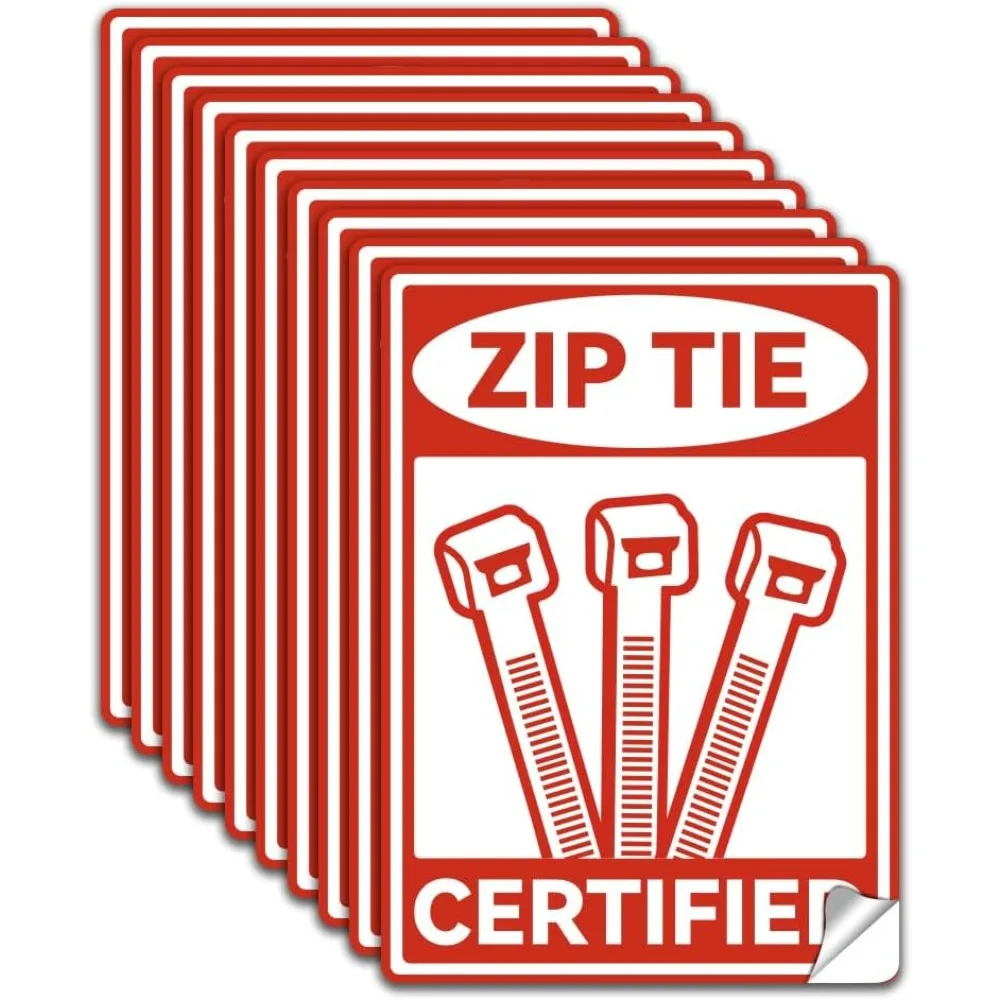 10 Sheets PVC Self-Adhesive Identification Cable Label Pasters Waterproof Writable Cord Wire Label Tags Organize Markers