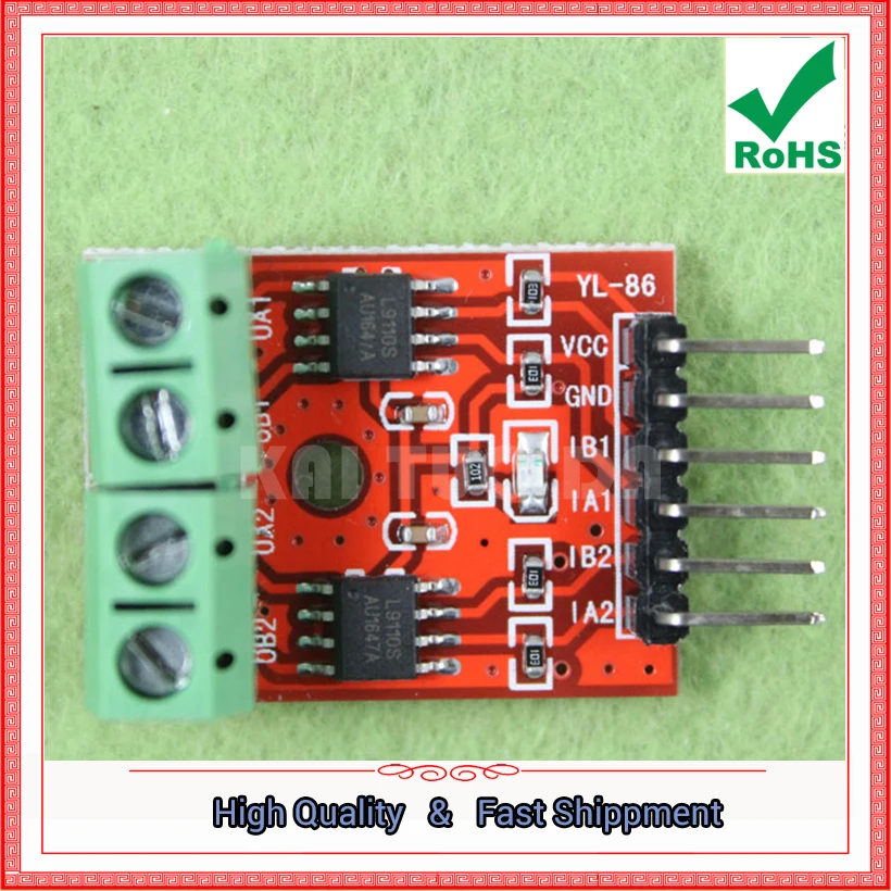 Dos unidades de motor puente H H HG7881 en lugar de la placa del módulo de accionamiento del motor L9110 (C1A4)