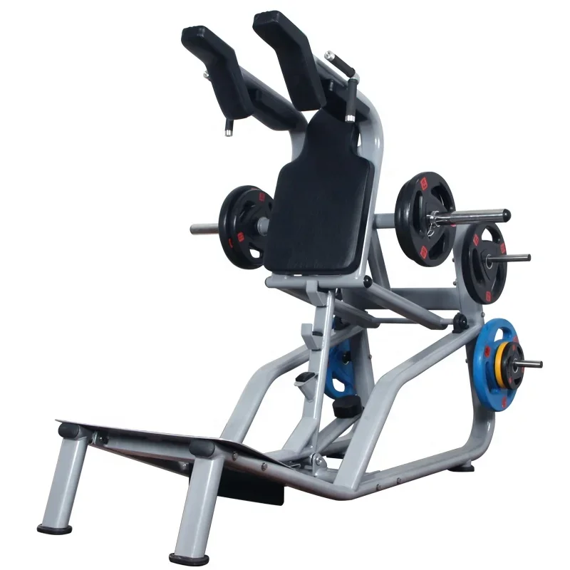 Equipamento profissional de ginástica Fitness, Placa de força carregada Leg Press, Super Squat, Hack Machine para musculação, esportes, comercial