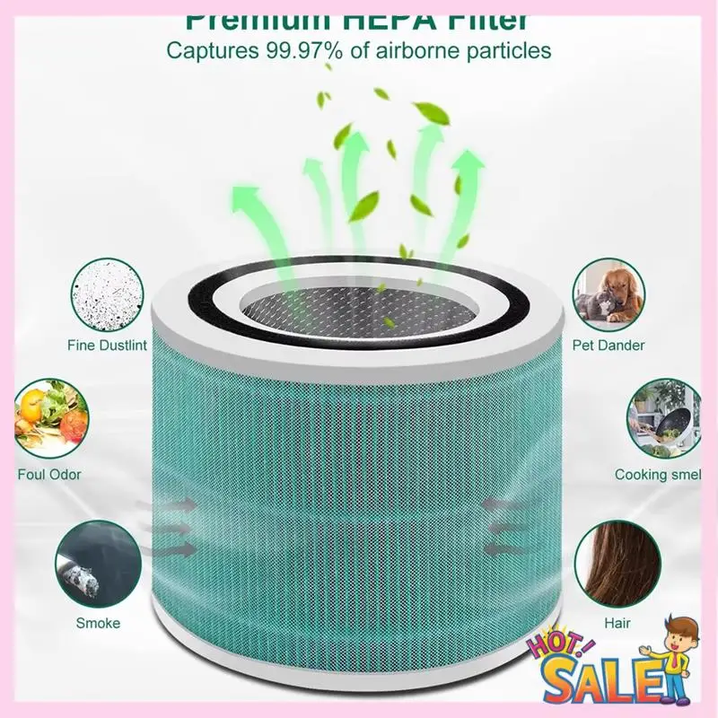 A88X スペアパーツ Levoitcore300s HEPA フィルター交換強化された空気浄化性能