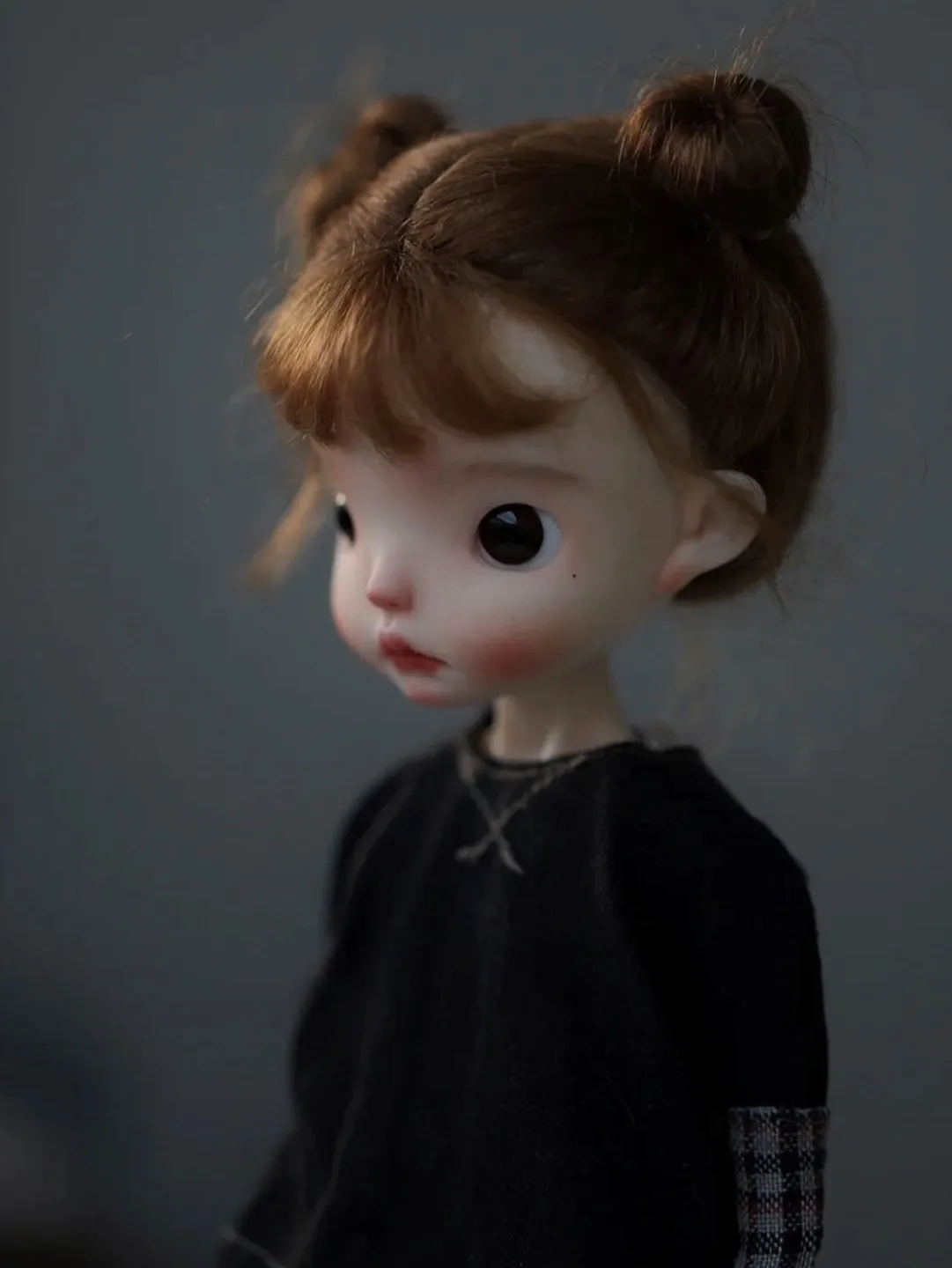 gaoshundoll 1/6 No2 Jacoosun resin Qbaby blythe MDD VOLKS DIY makeup practice head for birthday gift fashion mysterybox