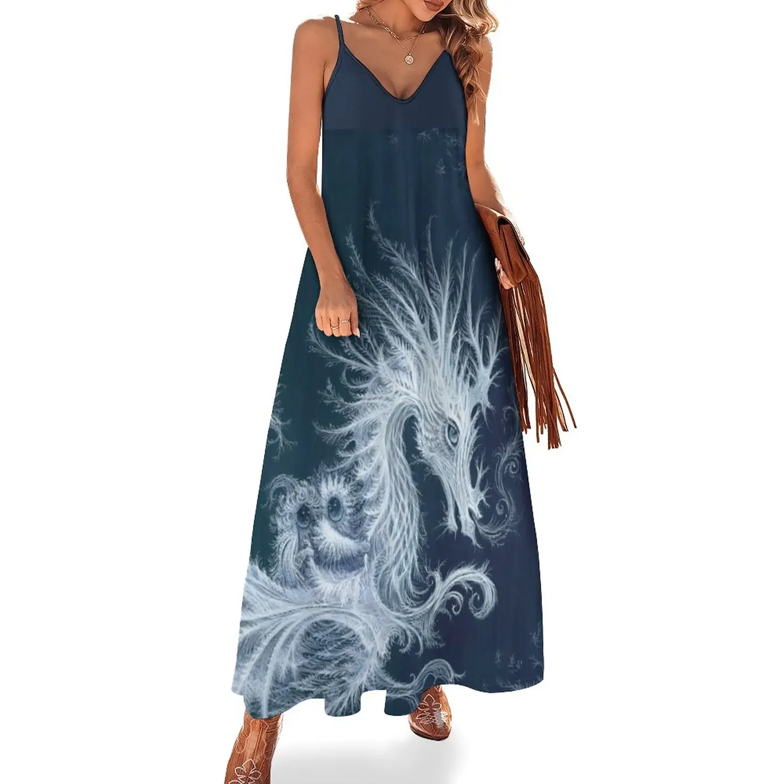 

Frost Dragon Sleeveless Dress dresses for women 2025 dresses for womens 2025 Clothing Dress