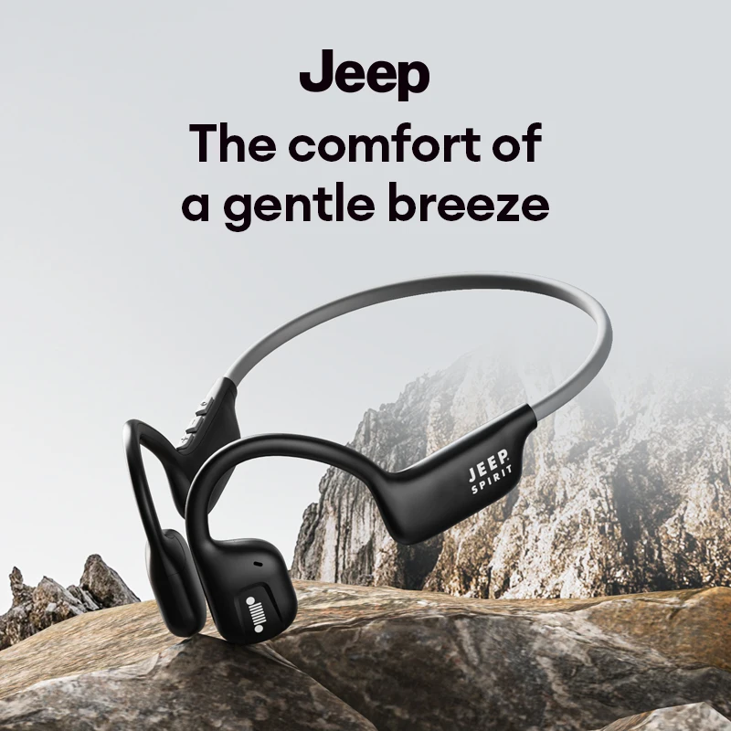 Choice JEEP JPS-EC001 IPX5 Waterproof Bluetooth 5.3 Earphones HiFi Ear Clip Headset Headphones Large Capacity Standby 2023 New