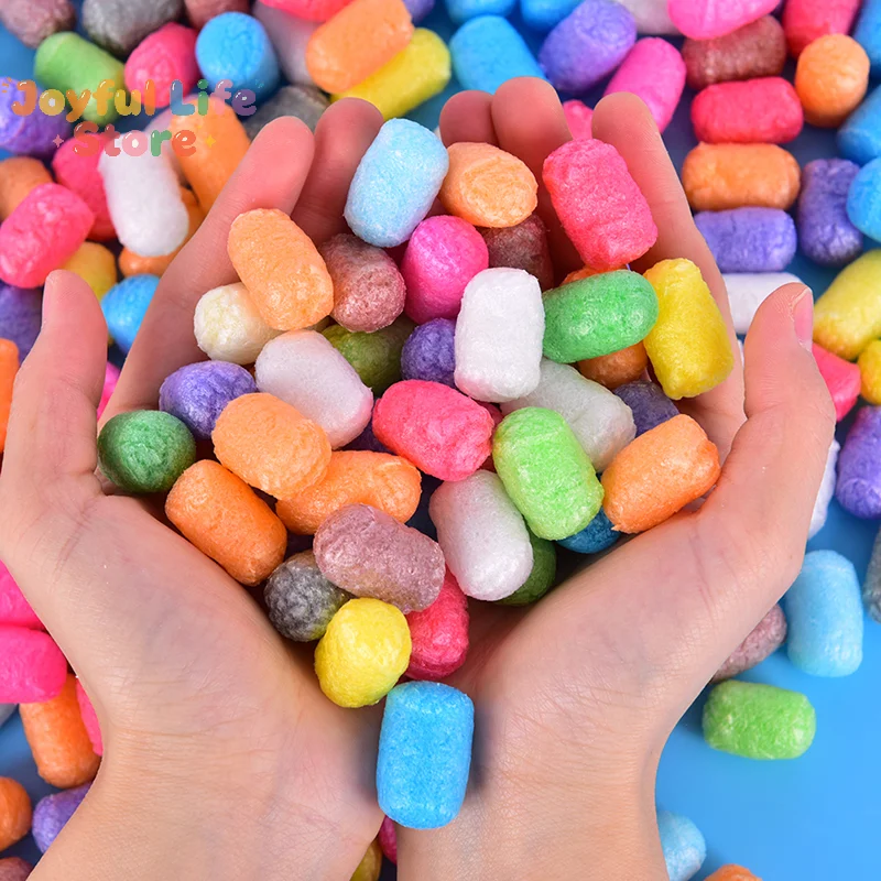 Hot Sale 500pcs Starch Baby Kids Building Magic Corn Plasticine Children Toy Gift