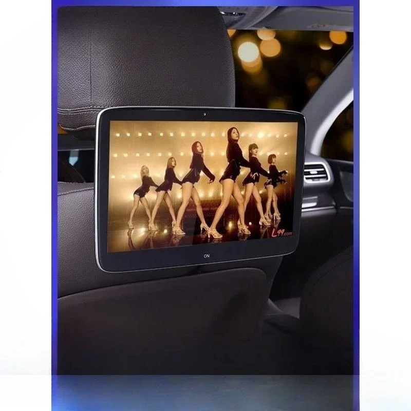 OGMRear Entertainment System, Coupe Car Headrest 4K Screen Display Modification