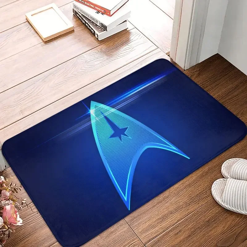 Custom Star Treks Doormat Non-Slip Entrance Kitchen Bathroom Floor Door Mats Science Fiction TV Series Living Room Carpet Rug