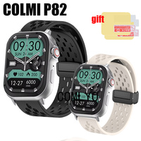 For COLMI P82 Smart watch Strap Wristband Silicone Sports Soft Women Men Band Screen protector Film