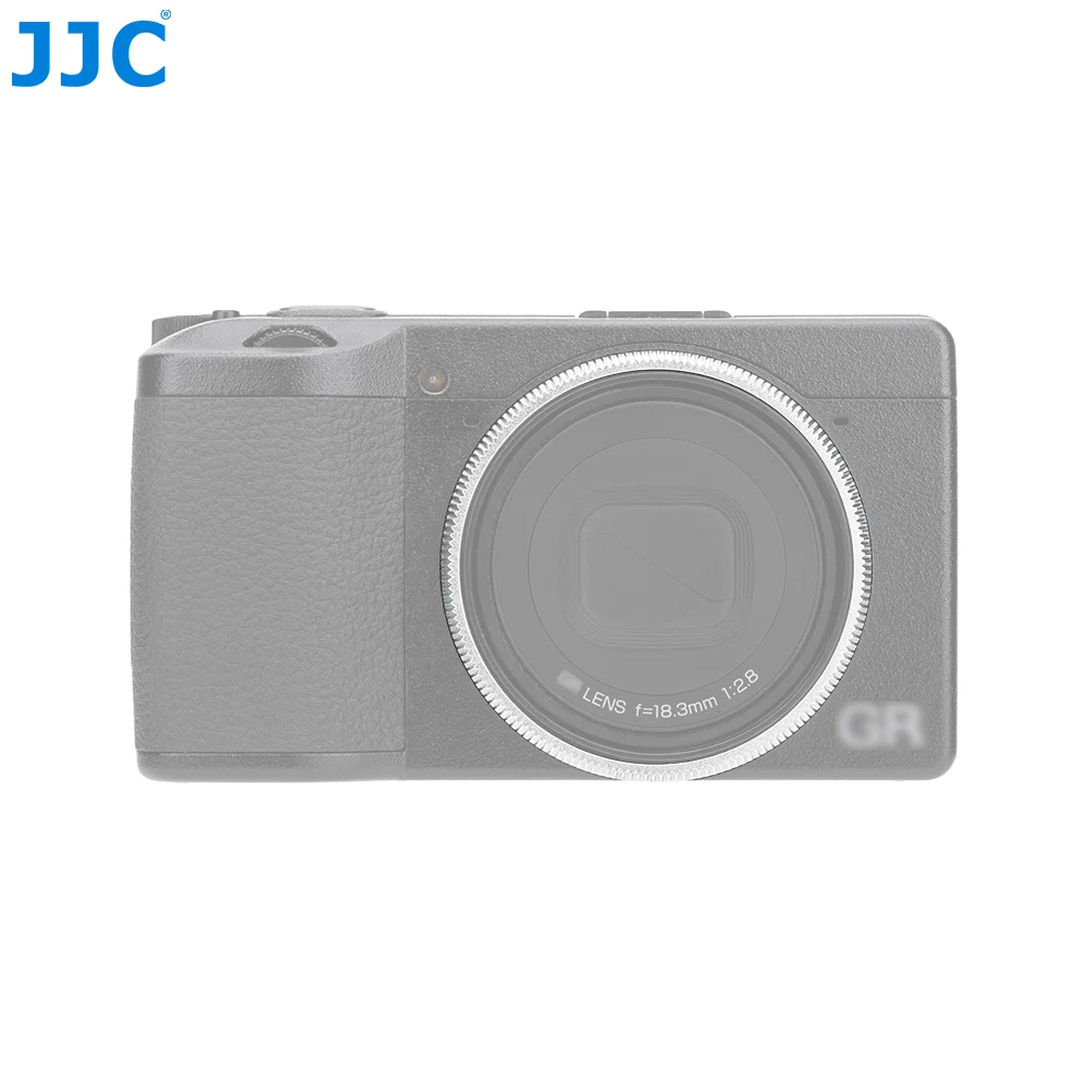 Алюминиевое кольцо объектива JJC для камер HDF Ricoh GR3 GRIII заменяет декоративное кольцо объектива Ricoh GN-1