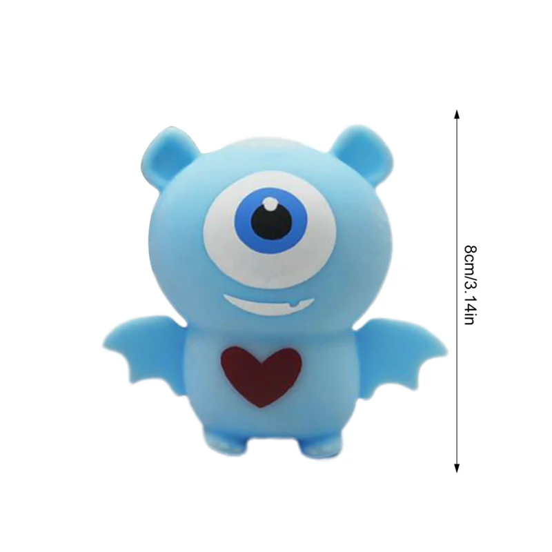 Vleermuis Fidget Speelgoed Rekbare Stressverlichtingsballen Superzachte Rekbare Spookachtige Fidget Bal Voor Stressvermindering Carnaval Beloningsschool