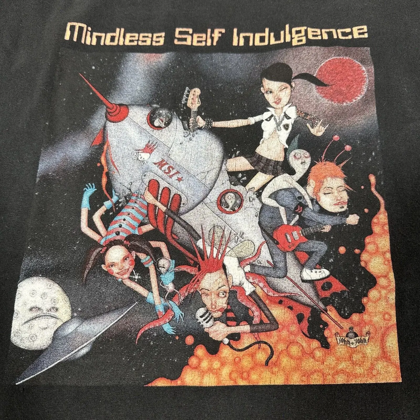 Mindless Self Indulgence MSI Youll Rebel To Anything Clean Cover T Shirt BO310