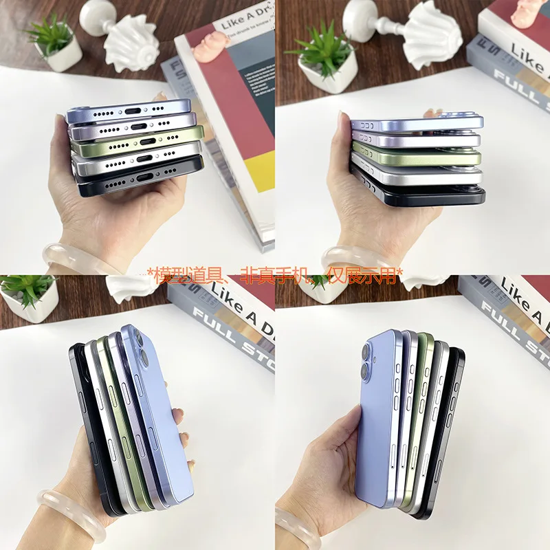 للهاتف 17 Air 16 Pro Max 16e Plus 13 14 15pro نموذج طبق الأصل للهاتف المحمول وهمي الهواتف الذكية نسخة صناعية ألعاب الهاتف الخليوي Telefon