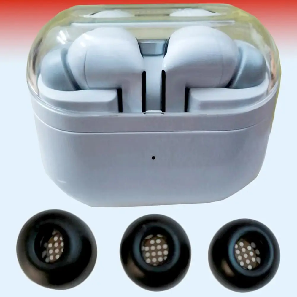 Memory Foam Ear Tips For Samsung Galaxy Buds 3 Pro Earphone Case Earbuds Eartips Anti-Slip Avoid Falling Ear Tips Replacement