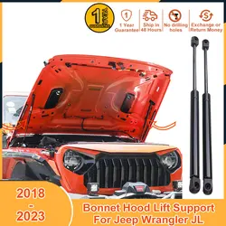 2018-2023 Bonnet Lift Support For Jeep Wrangler JL 2018 2019 2020 2021 2022 Accessories Hood Strut Bar Gas Damper Shock Absorber