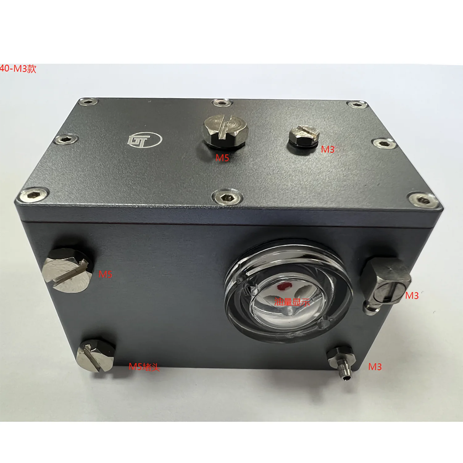 Metal Oil Tank 60MM for 1/14 1/16 Remote Control Micro Dozer Excavator Loader Construction Car Vehicle Upgrade DIY Part