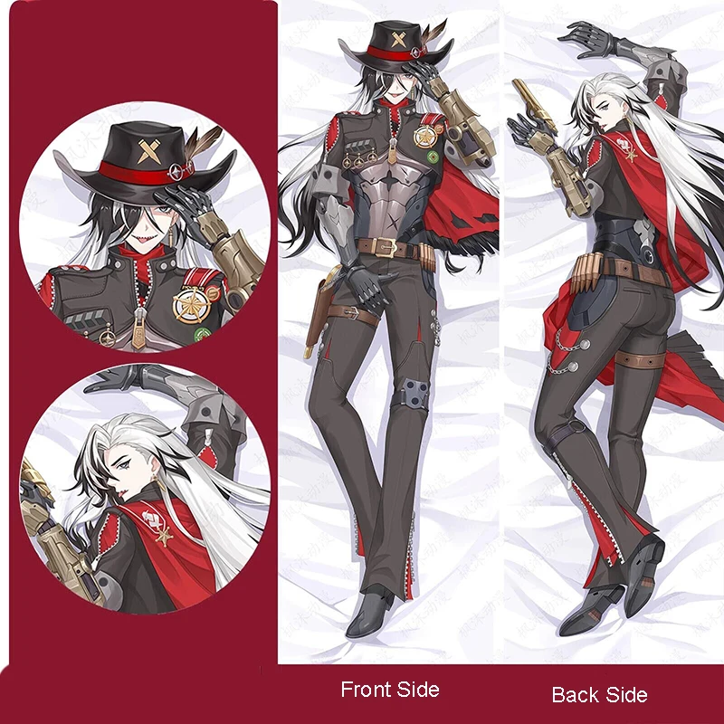 Honkai: Star Rail Boothill Cosplay Hug Body Pillow Case 2-Side Boothill Peachskin Hugging Pillow Case Long Body Pillow Cover