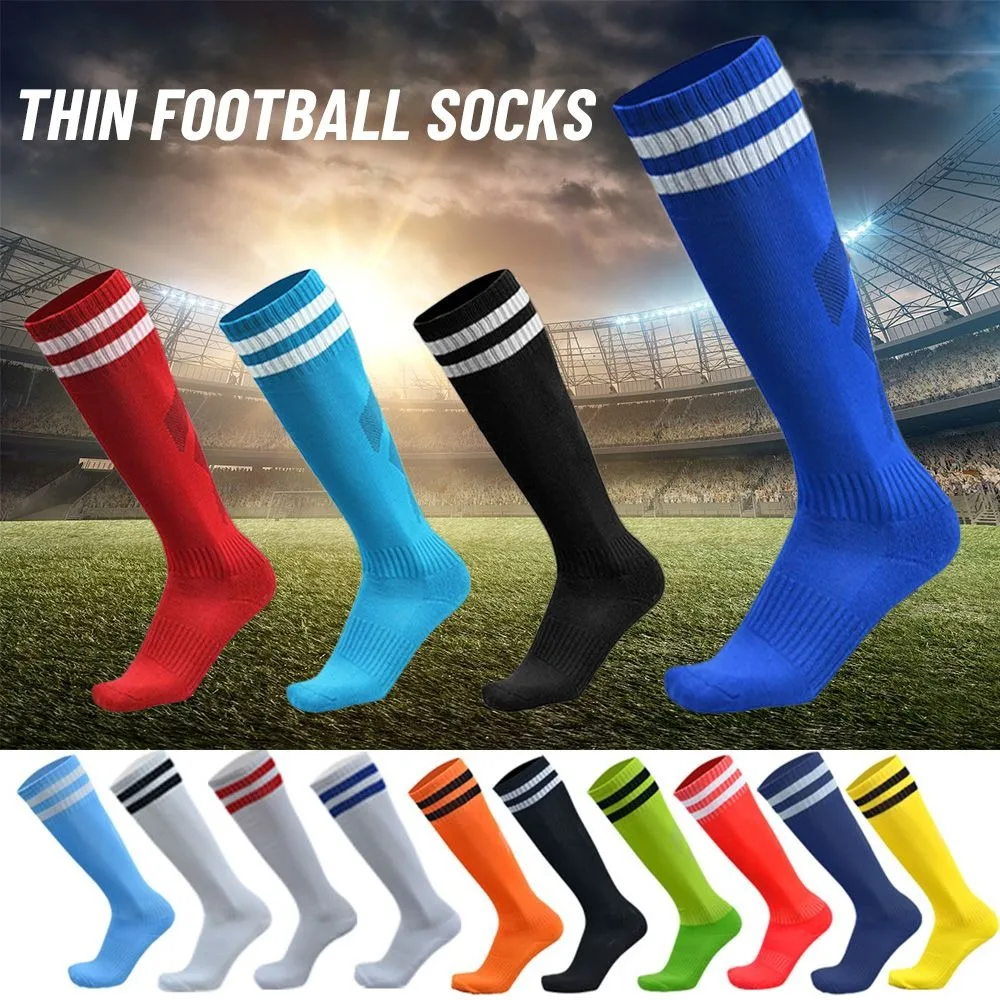 

Boy Girl Running Fitness Long Football Socks Anti-slip Soccer Socks Sport Socks