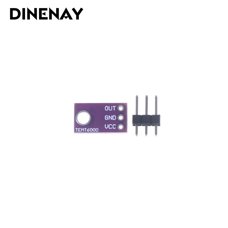 1/3/5 piezas Sensor de luz ambiental Módulo de intensidad de luz simulada Detección de sensor de luz visible