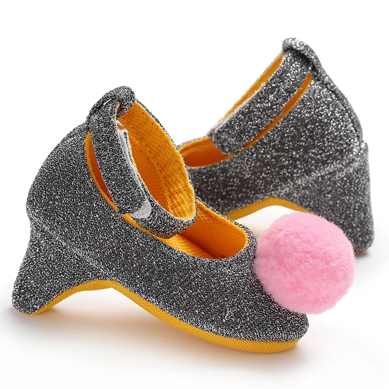 Neue Kleinkind-Babyschuhe für Mädchen mit Hohem Absatz, Prinzessinnen-Schleife, Erste Geburtstagsfeier-Schuhe, Foto-Requisiten, 0-12 Monate – Detail 12