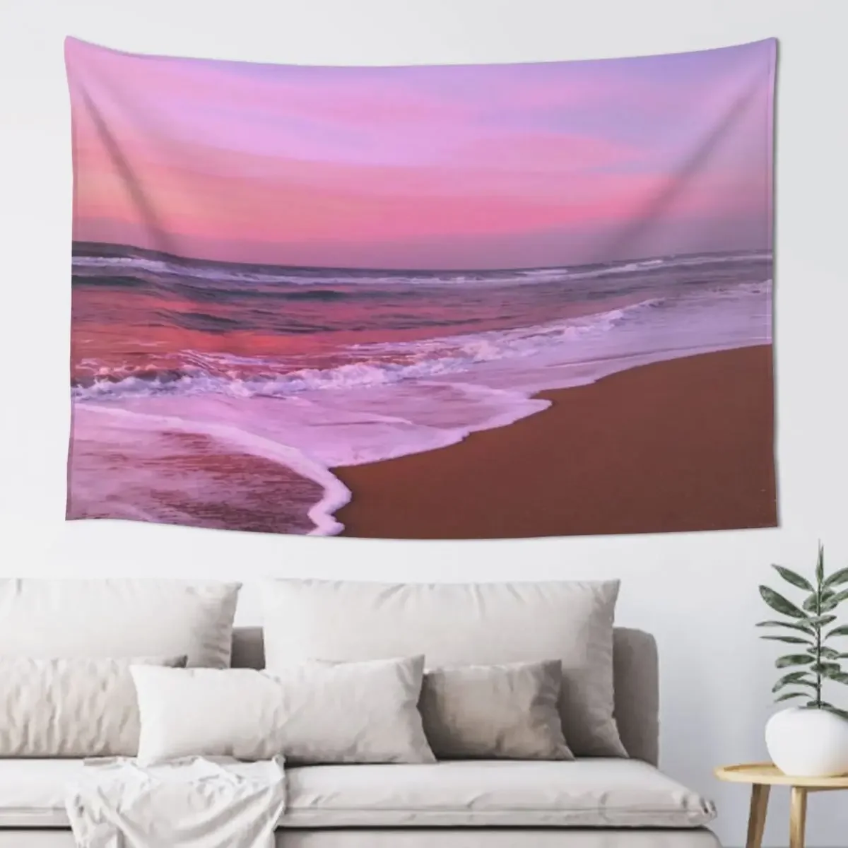 Foamy sea waves, Swimming, Ocean, Adventure, Surfing Mounted Tapestry Mushroom Decoration For Rooms Tapestry