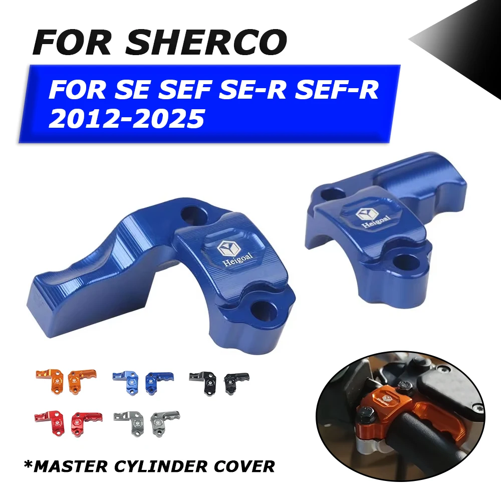 Para Sherco SE SER SEF SEF-R Factory RACING 250 300 450 500 SE300 2024 2025 accesorios de motocicleta cubierta protectora de cilindro maestro