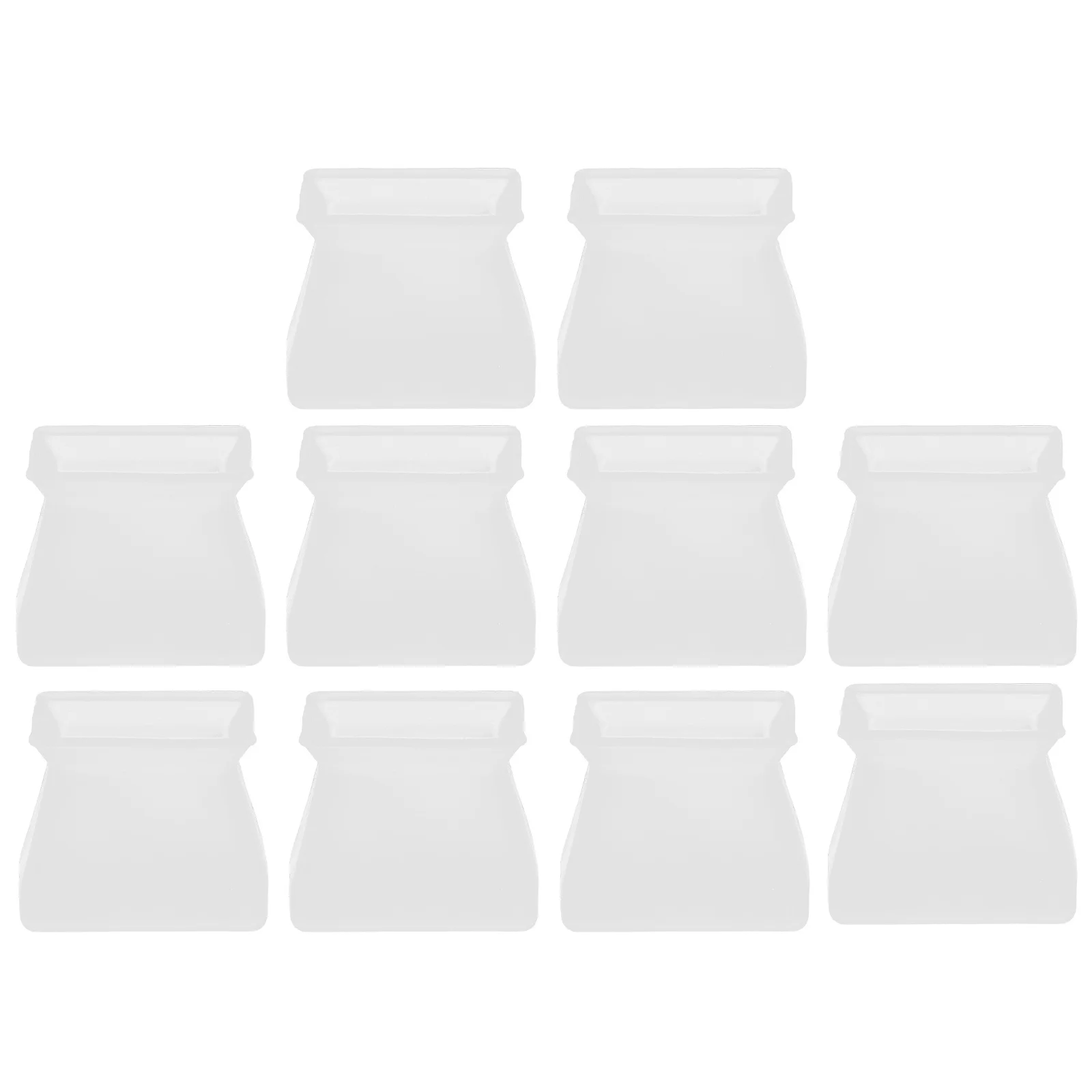 

10Pcs Chair Feet Protectors Silicone Antislip Furniture Leg Pads Floor Protectors for Hardwood and Wood Furniture Leg Pads