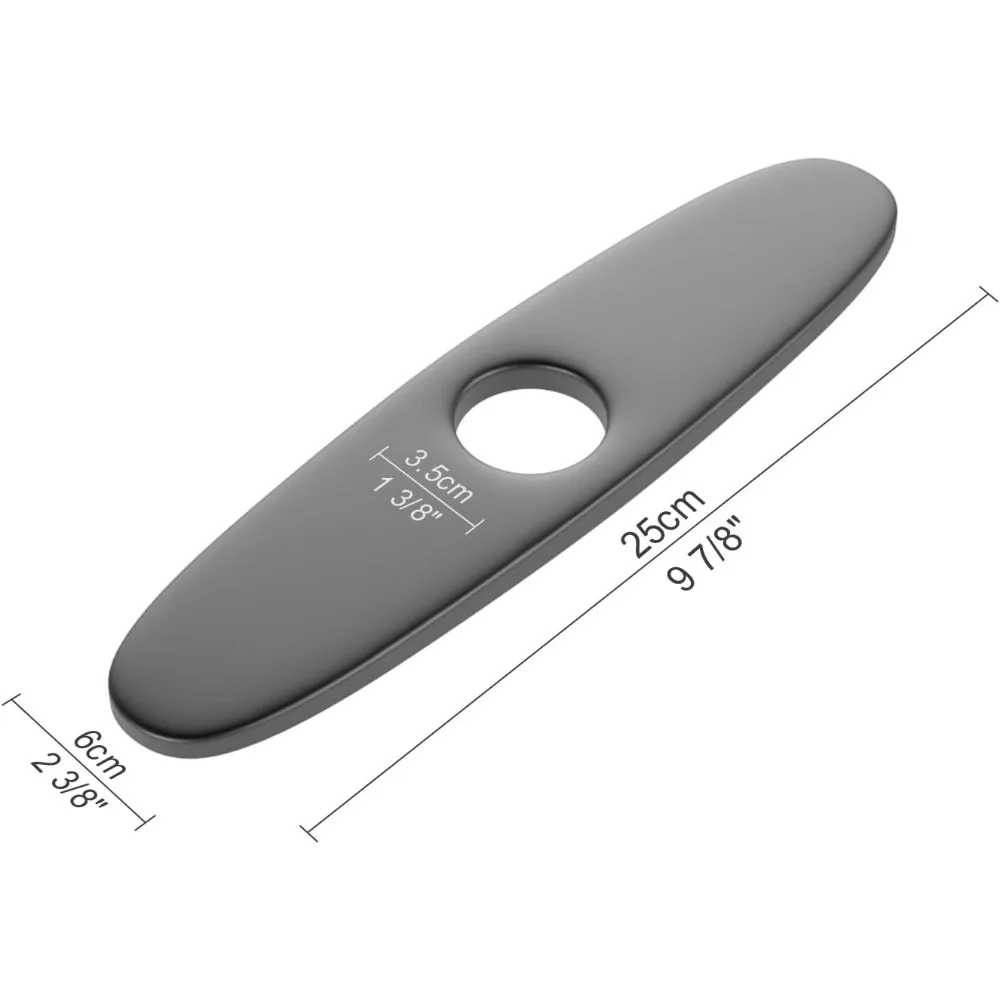 ก๊อกน้ำอ่างล้างหน้าแบบหมุนได้สีเทาพร้อมท่อระบายน้ำแบบป๊อปอัพและแผ่นปิด 10 แผ่น ดีไซน์ทันสมัยเพื่อเพิ่มประสิทธิภาพการทำงาน