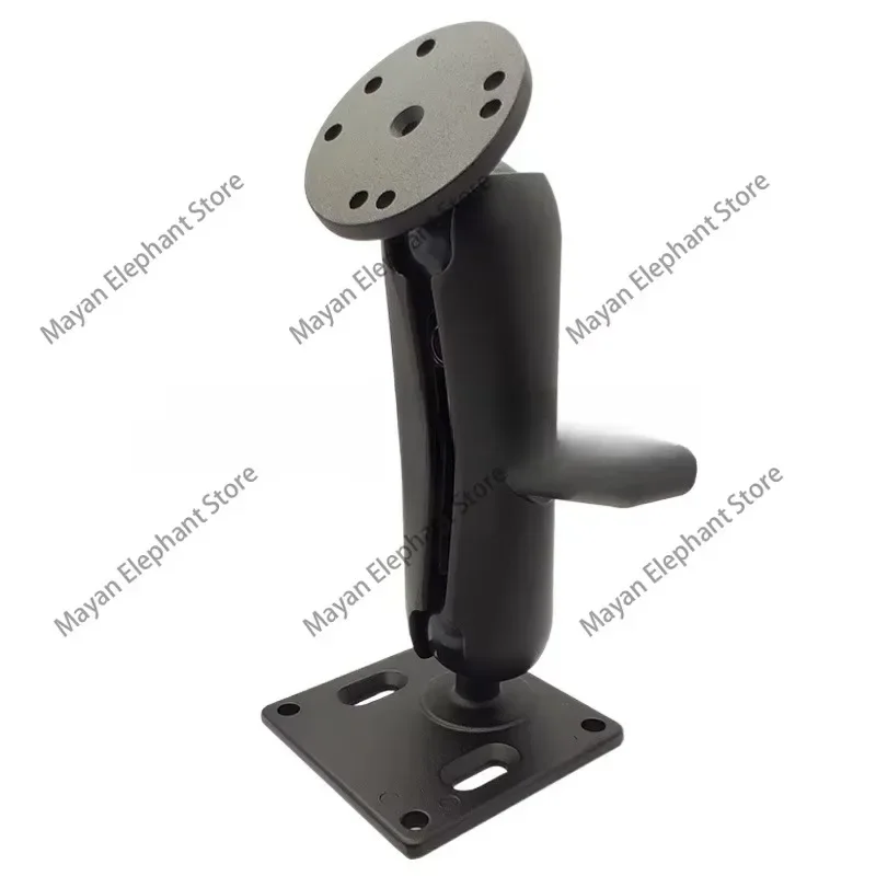 Agricultural RAM Mount Plate Tablet Holder Navigator Mount 1.5 Inch Industrial Computer Stand with Socket Arm