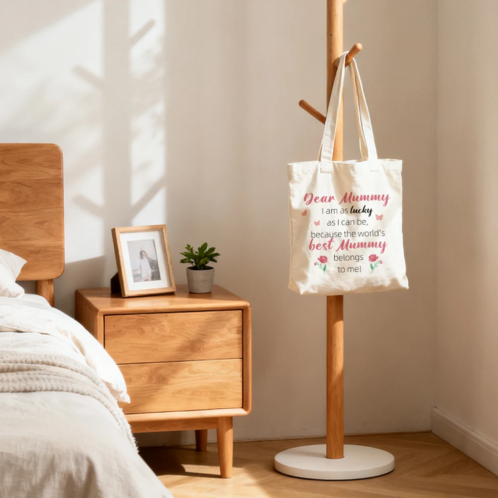 

Women's Fashionable Canvas Tote Bag Spacious Durable Shoulder Bag with Zipper Closure Classic Design for Work