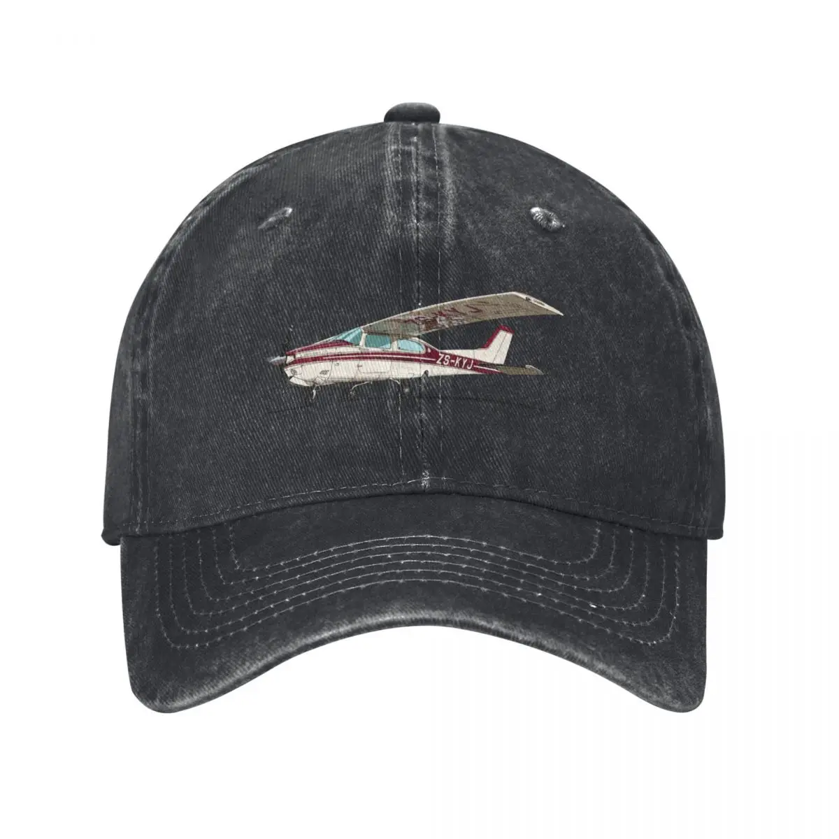 Cessna 210 Centurion Digital Illustration - Gorra de béisbol con ilustración digital, ideal como regalo para pilotos, gorra de camionero de anime, gorras para hombre y mujer